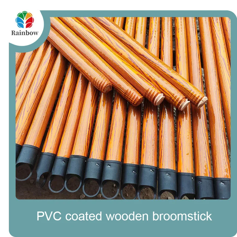 wooden broomstick wooden mop handle brush stick broom handle