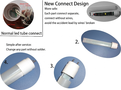 Ultra Efficient T8 LED Tube 220lm/W