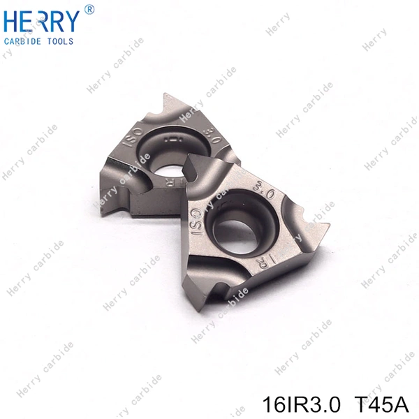 Tungsten Carbide 16IR3.0 CNC Threading Insert