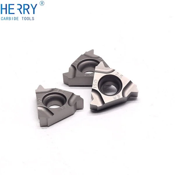 16ER2.5 Carbdie Insert With Excellent Resistance For Threading