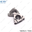 16ER2.5 Carbdie Insert With Excellent Resistance For Threading