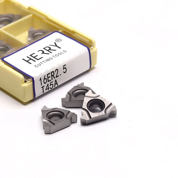 16ER2.5 Carbdie Insert With Excellent Resistance For Threading