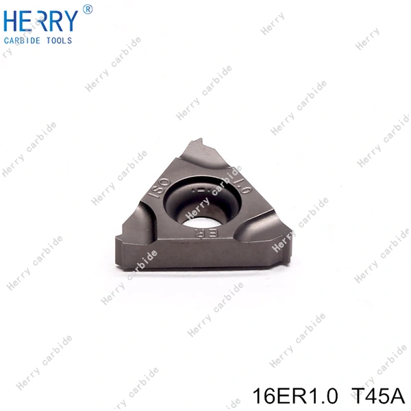 tungsten karbür diş açma ekler 16er1.0 torna için dişler ekler