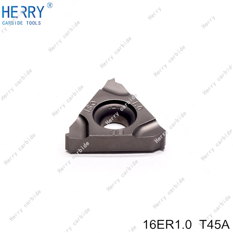 tungsten karbür diş açma ekler 16er1.0 torna için dişler ekler