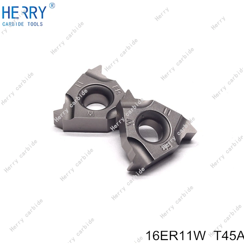 torna aletleri ekler 16er11w karbür sinterlenmiş karbür diş açma eki