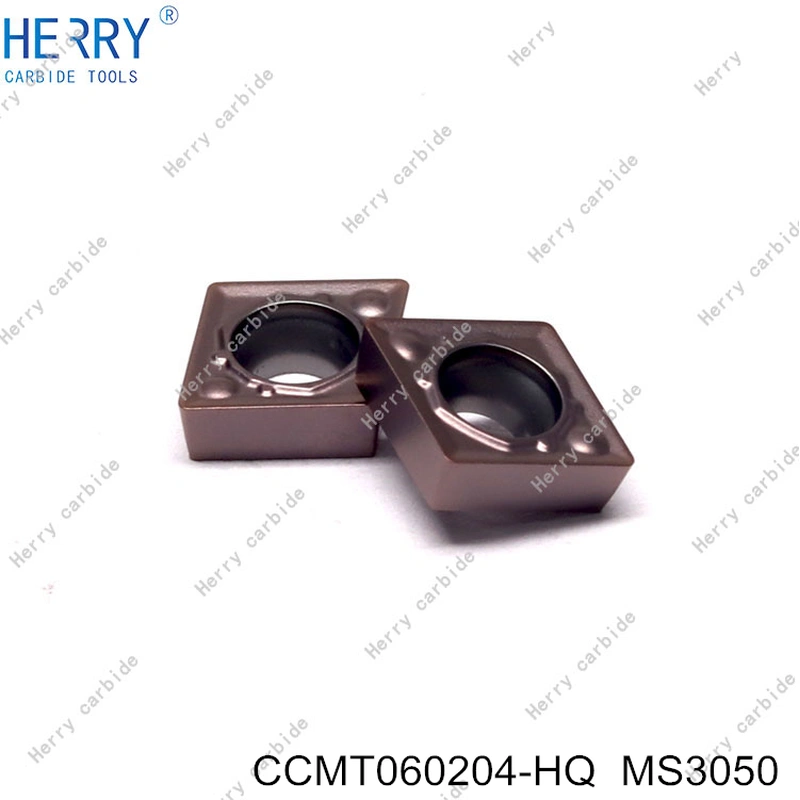 CCMT060204-HQ High Speed Turning Insert for CNC Cutting Machine