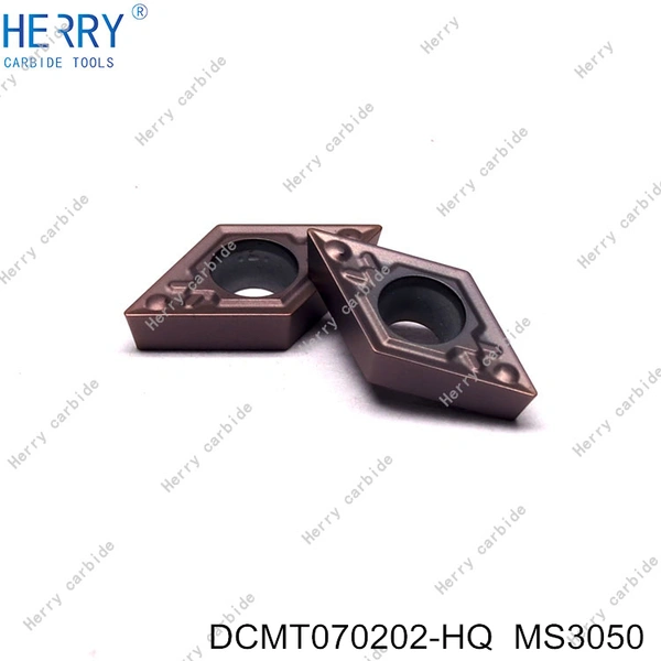 DCMT070202-HQ Carbide Coating Insert for Stainless Steel