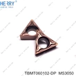 High Quality Indexable CNC TBMT060102-DP Tungsten Carbide Inserts