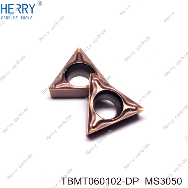 High Quality Indexable CNC TBMT060102-DP Tungsten Carbide Inserts