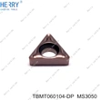CNC Tools Suppliers TBMT060104-DP Tungsten Carbide Inserts