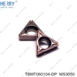 CNC Tools Suppliers TBMT060104-DP Tungsten Carbide Inserts