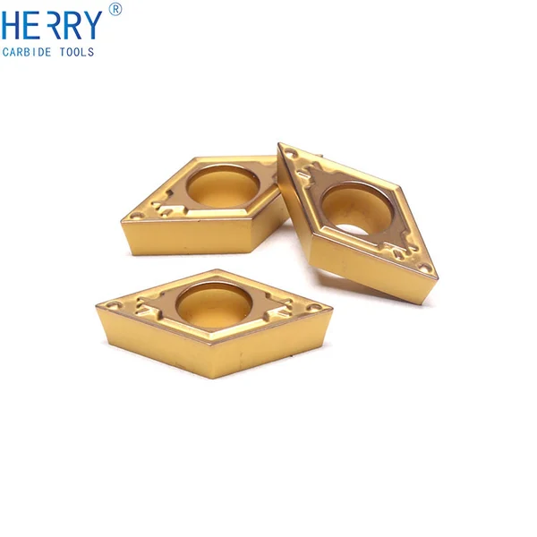 yarı finisaj için yüksek kaliteli dcmt11t302-hq karbür uçlar