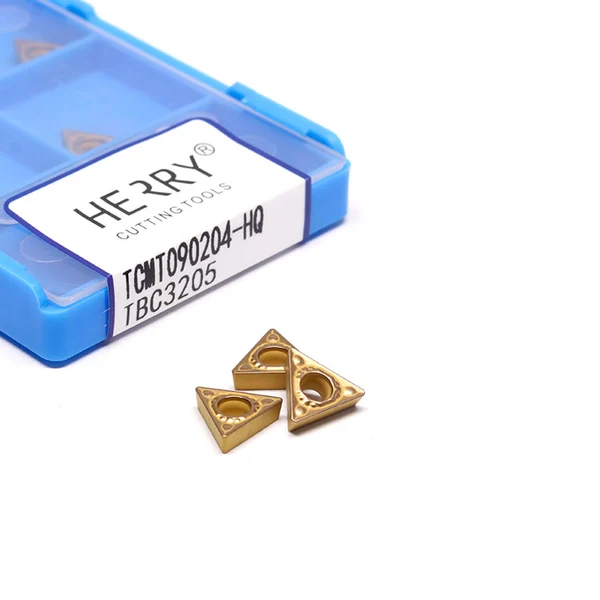 tcmt090204-hq máquina cnc insertos de carburo indexables para acero