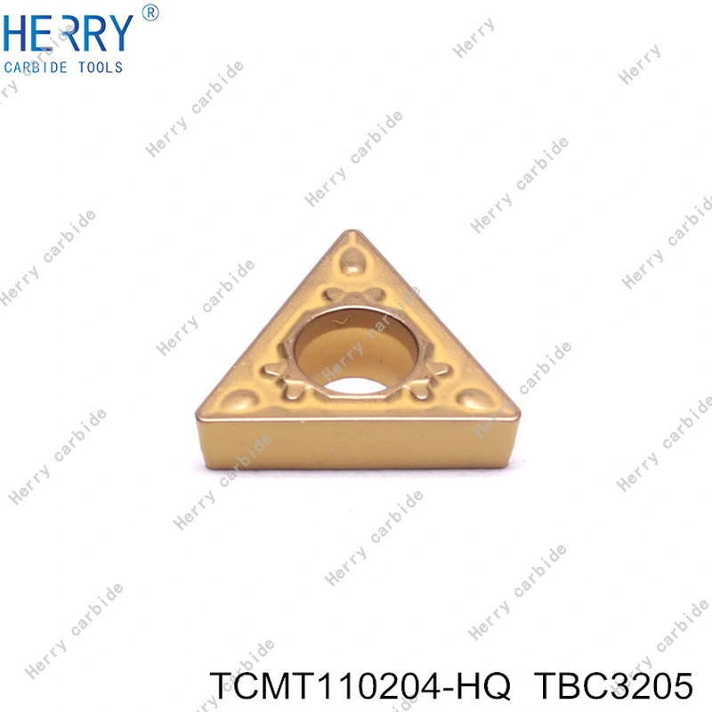 ventas directas de fábrica tcmt110204-hq insertos de torneado de carburo