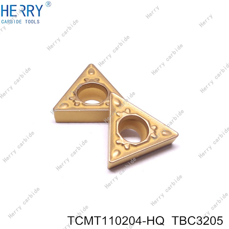 ventas directas de fábrica tcmt110204-hq insertos de torneado de carburo