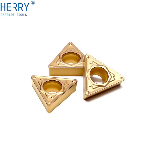 Çin fabrikası tcmt16t308-hq cnc karbür çelik için tornalama uçları