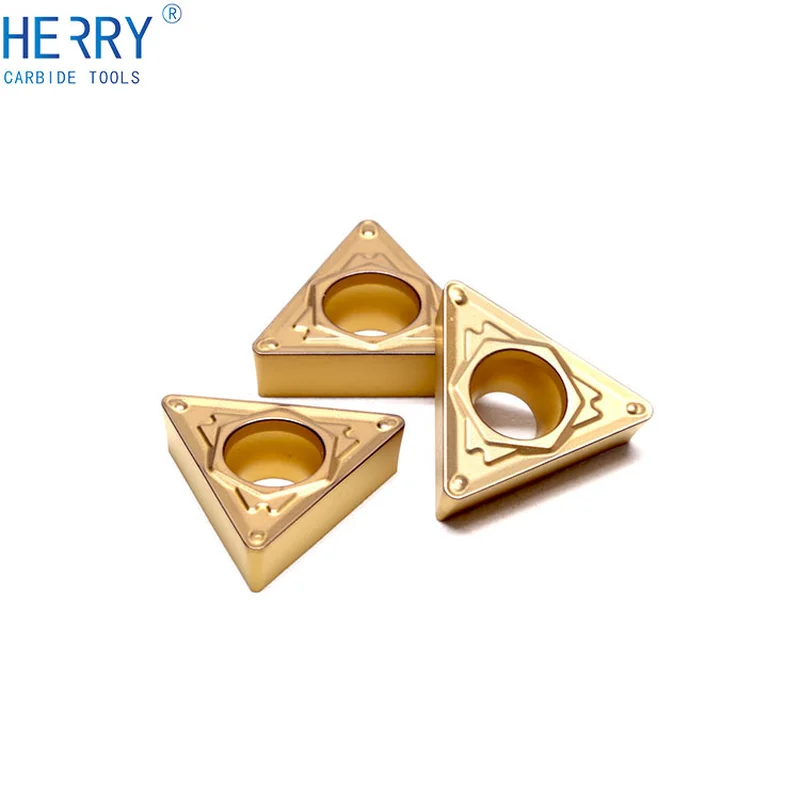 Çin fabrikası tcmt16t308-hq cnc karbür çelik için tornalama uçları