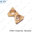 çelik için yüksek kaliteli tpmt110308-hq cnc karbür tornalama ucu