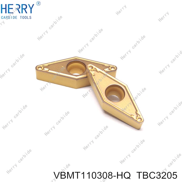 çeliğin yarı finişi için karbür tornalama uçları vbmt110308-hq