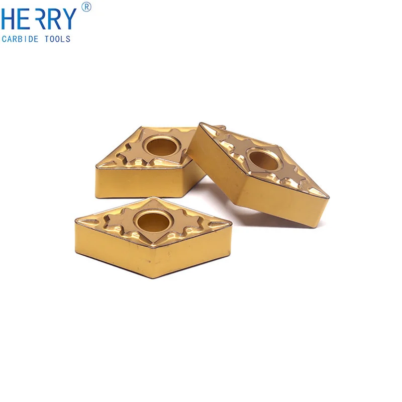 Çelik için 10 adet dnmg150608-hq karbür uç