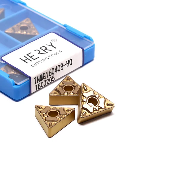 herramientas de corte de máquina cnc tnmg160408-hq insertos de carburo de torneado cnc