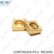fabrika çelik için ccmt060204-ps tungsten karbür uç sundu