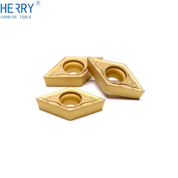 dış tornalama için pvd kaplama dcmt11t304-ps karbür uçlar