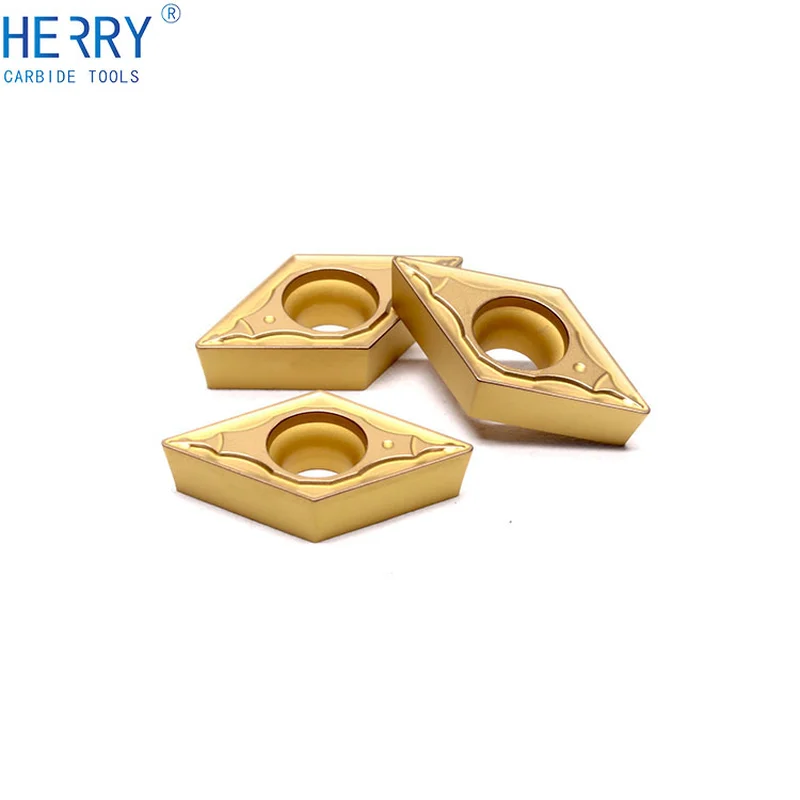 dış tornalama için pvd kaplama dcmt11t304-ps karbür uçlar