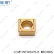 tornalama için scmt09t308-ps cnc kaplı karbür uçlar