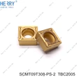 tornalama için scmt09t308-ps cnc kaplı karbür uçlar