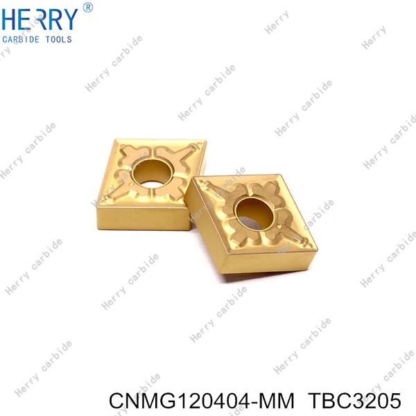 China fabricante cnmg120404-tm cnc pastilhas de torneamento de carboneto para venda
