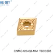 10 adet cnmg120408-tm tungsten karbür tornalama ucu