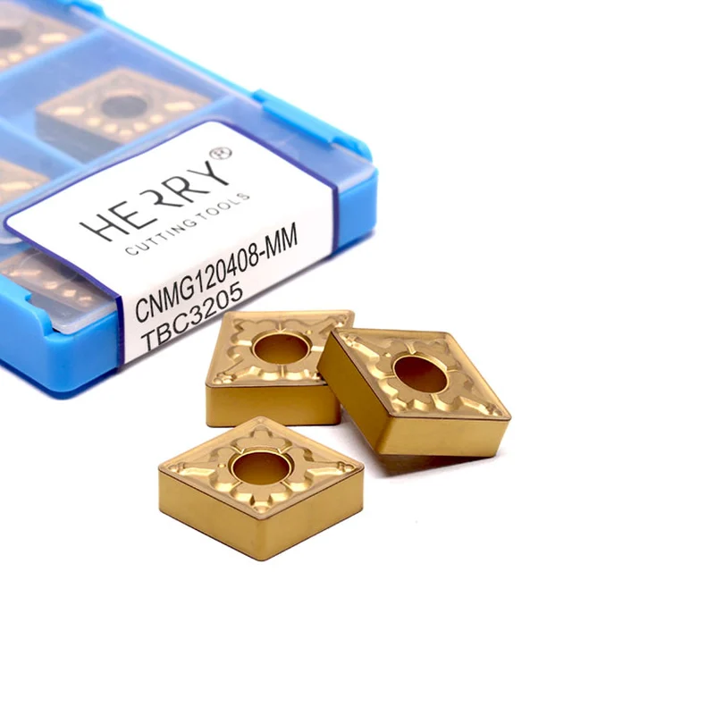 10 adet cnmg120408-tm tungsten karbür tornalama ucu