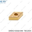 Simi-finisaj için 10 adet dnmg150608-tm cnc karbür uç