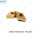 Simi-finisaj için 10 adet dnmg150608-tm cnc karbür uç