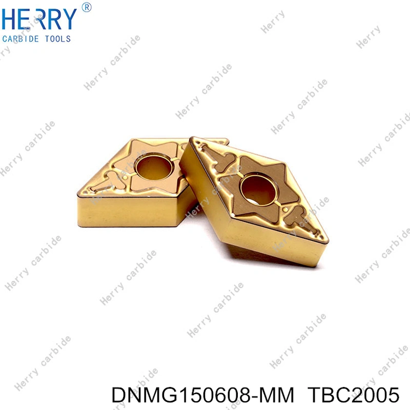 Simi-finisaj için 10 adet dnmg150608-tm cnc karbür uç