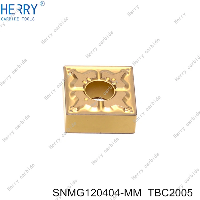 cnc kesme aletleri snmg120404-tm tornalama için kaplanmış cnc karbür uçlar