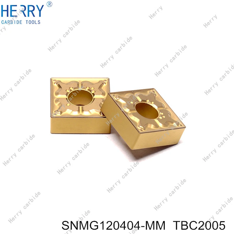 cnc kesme aletleri snmg120404-tm tornalama için kaplanmış cnc karbür uçlar