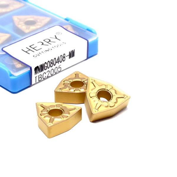 wnmg080408-tm insertos de carburo cnc para torneado