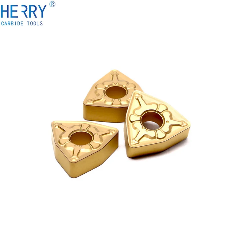 yüksek hassasiyetli wnmg080412-tm cnc torna karbür uçlar