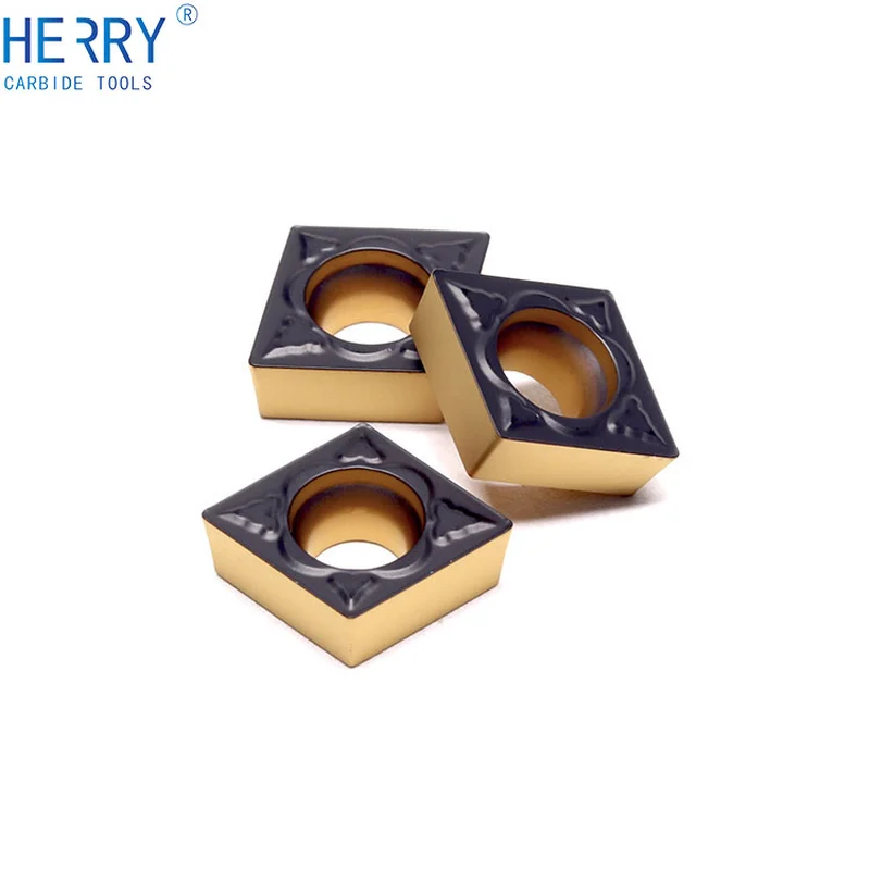 pvd kaplama ccmt09t304-pm cnc karbür tornalama uçları