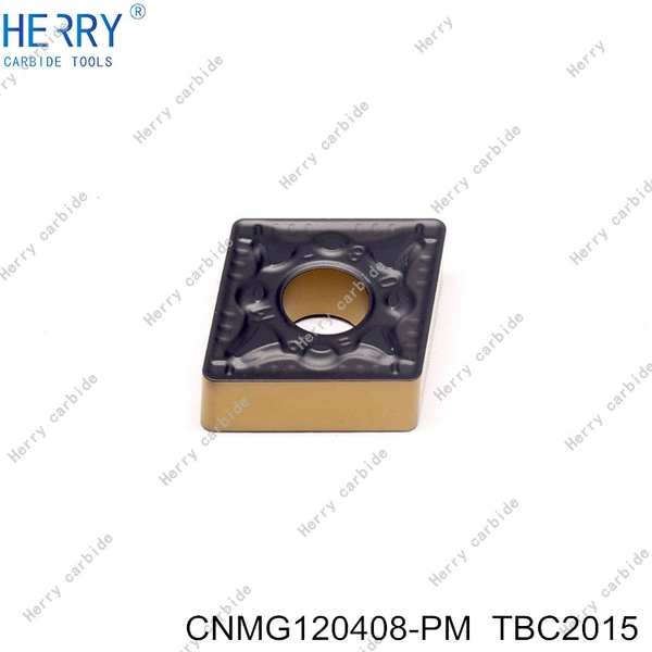 Çin fabrikası cnmg120408-pm karbür çelik için tornalama uçları