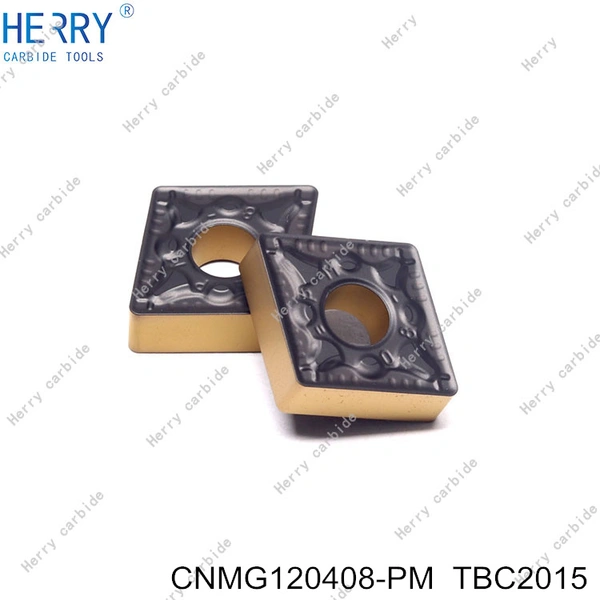 Çin fabrikası cnmg120408-pm karbür çelik için tornalama uçları