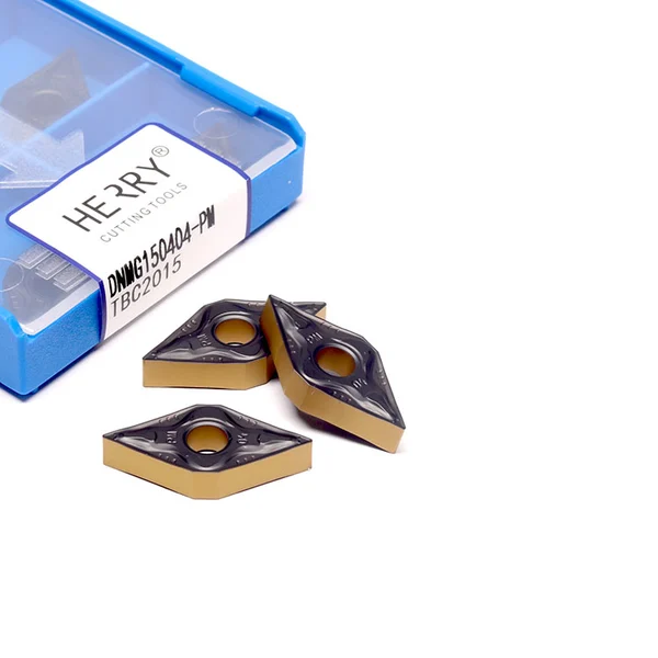 çelik için kaplamalı dnmg150404-pm kesici torna uçları