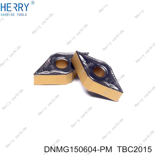 orta finiş işleme için dnmg150604-pm tornalama karbür kesici uç  