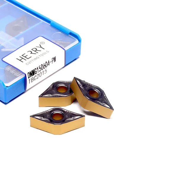 orta finiş işleme için dnmg150604-pm tornalama karbür kesici uç  