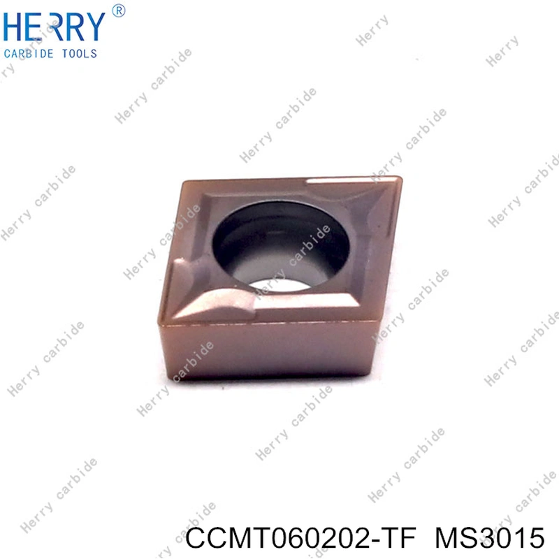 paslanmaz çelik için ccmt060202 karbür tornalama ucu