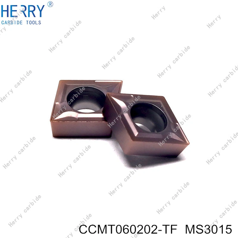 paslanmaz çelik için ccmt060202 karbür tornalama ucu