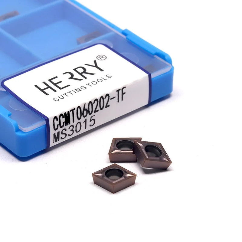 paslanmaz çelik için ccmt060202 karbür tornalama ucu