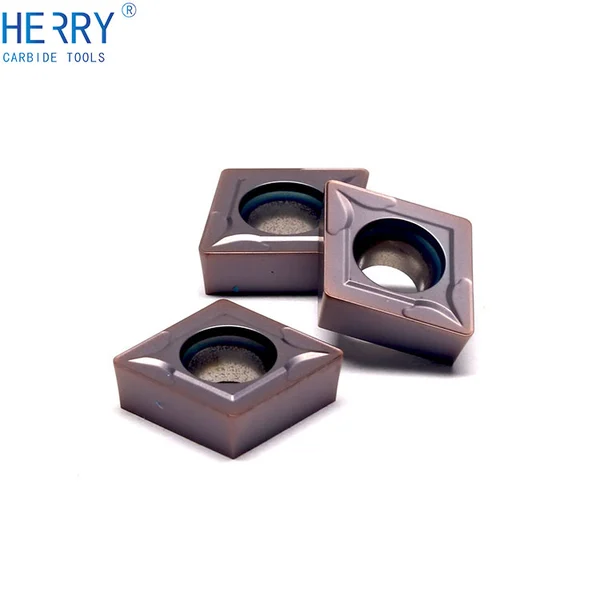 semente karbür bıçaklar paslanmaz çelik için torna kesme ccmt120408